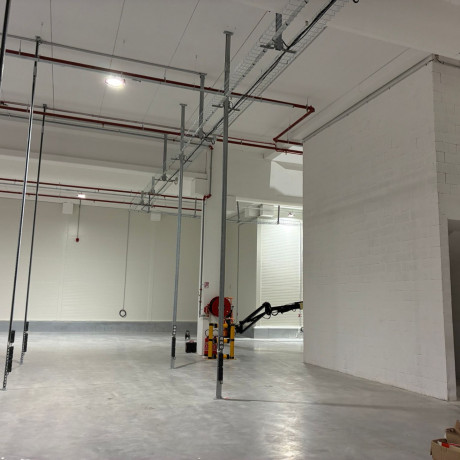 Installation électrique et protection incendie pour CEVA Logistique dans la zone de l'aéroport de Strasbourg