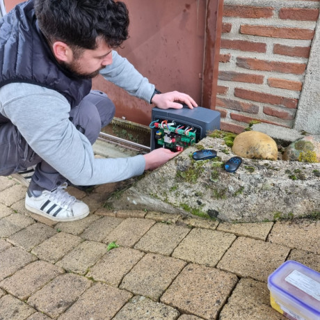Remplacement de motorisation de portail coulissant pour un particulier à  Châtillon-sur-Chalaronne