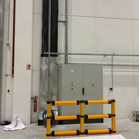 Installation électrique et protection incendie pour CEVA Logistique dans la zone de l'aéroport de Strasbourg