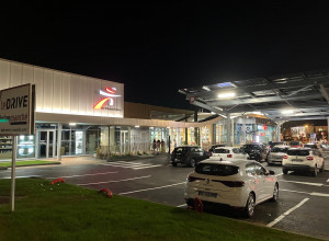 Rénovation complète électrique et éclairage Intermarché en site occupé à Belleville-en-Beaujolais