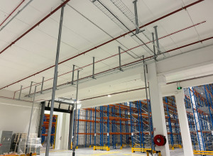Installation électrique et protection incendie pour CEVA Logistique dans la zone de l'aéroport de Strasbourg
